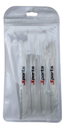 Salvapuertas Adhesivo Transparente X4 Sports 1