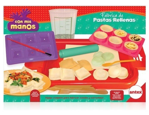 Antex Fabrica De Pastas Rellenas Juego Cocina Niños Aprender 0