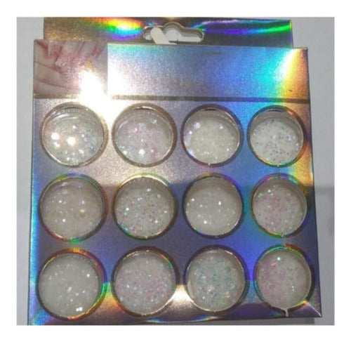 Doctor Obra 12 Color Holographic Pigment Set 1