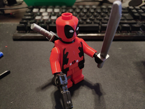 Deadpool Lego - Impreso 3d - Bako3d 6