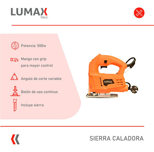 Lumax Combo Percussion Drill + Jigsaw 2