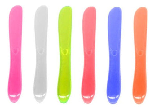 Cliker 12 Spoons + 12 Spreaders in Pastel Colors 0