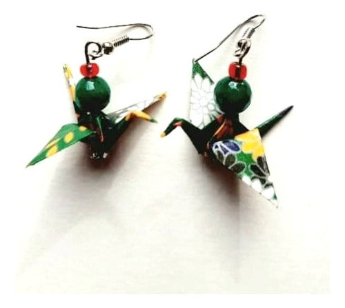 Lida Origami Earrings - 2 Pairs 0