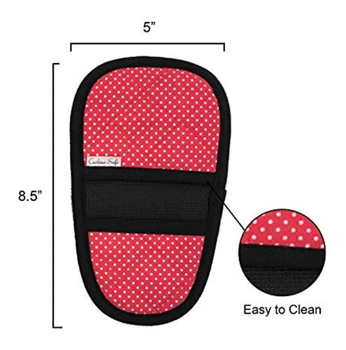 Cuchina Safe Mini Oven Gloves Heat-Resistant with Pouch 2