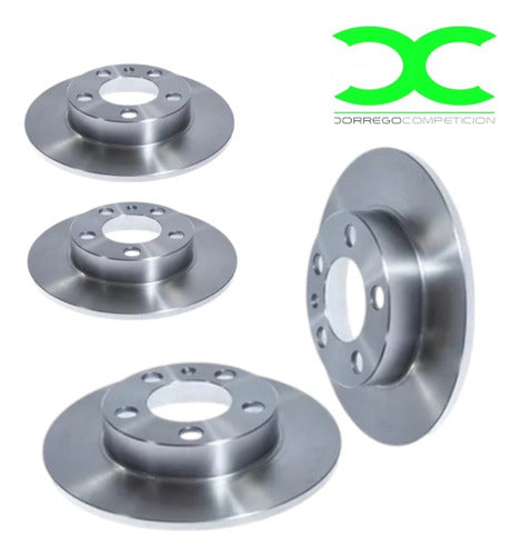 Bar Rear Brake Discs VW Volkswagen Bora 1.8 1.9 2.0 5