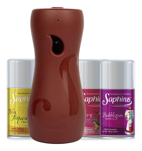 Saphirus Analog Aromatizer + 3 Fragrances + Batteries 0