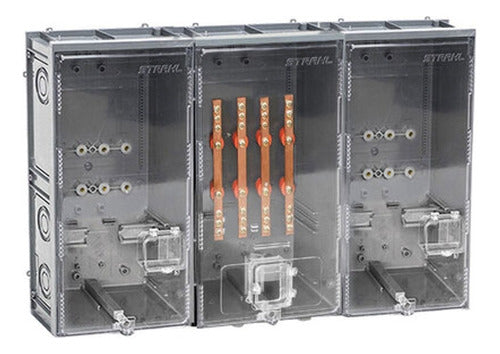 Quadro De Luz Para 2 Medidores Padrão Dmed 0