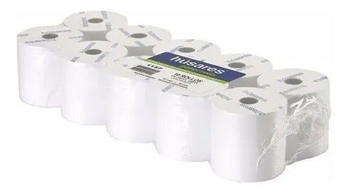 Húsares 40 Rolls Paper 1125 Work 57mm X 25m Register 1