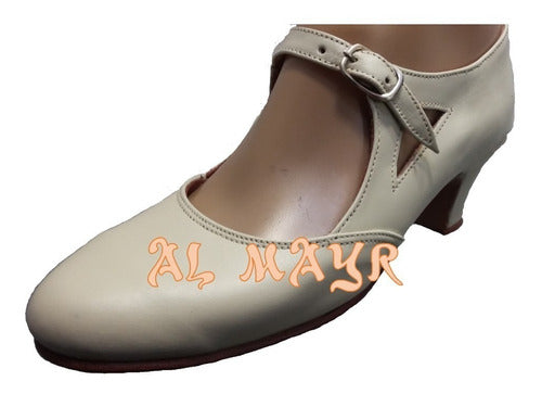 Al Mayr Folklore Beige Shoe 6