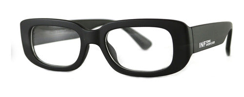 Infinit New York Matte Black Eyewear Frame 4