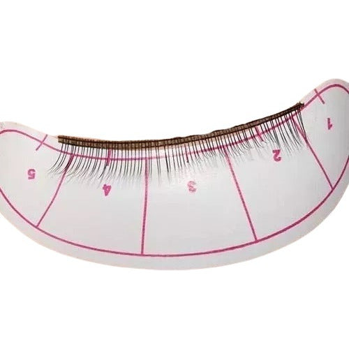 Grating Eyelash 16u Adhesive Patches for Eyelash Extension Application with Lines 0