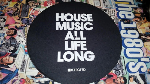 1 Defected Blanco Slipmat Paño Bandeja Latex Mejor Calidad 3