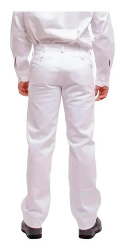 Ombu Classic White Work Pants Size 52 1