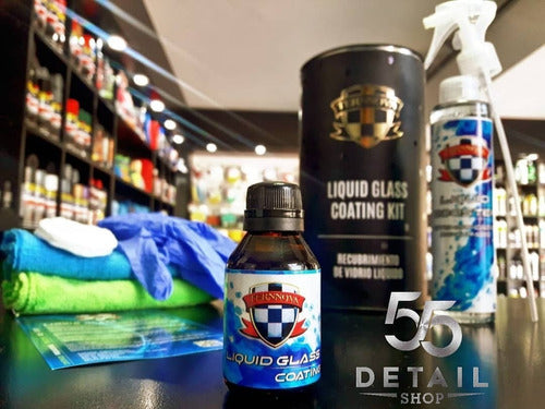 Ternnova Liquid Glass 125ml Cerámico Vidrio Líquido 8 Autos 1