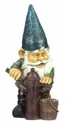 Design Toscano Garden Gnome Statue Bomba De Agua Pete Garden 3