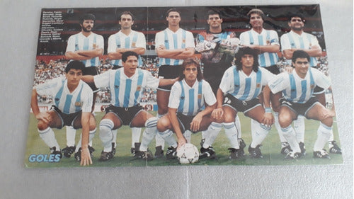 Pósters Selección Argentina Retro. Lote De 10 Láminas. 0