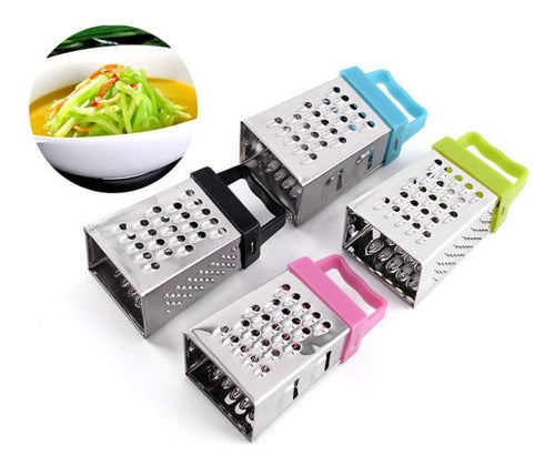 Mini Kitchen Grater Stainless Steel with Garlic Ginger Magnet 0