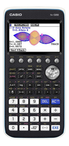 Calculadora Gráfica A Color Casio, Blanco Y Negro, 7.21  Anx 2