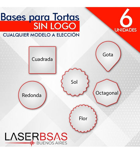 Base Para Tortas Fibroplus 28 Y 29 Cm X6  Bt2829-fp-6 0