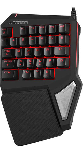 Multilaser One Hand Warrior Tc238 Ub Gaming Keyboard 0