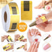 Fahion 100 Golden Molds for Sculpted Gel Acrylic Nails 1