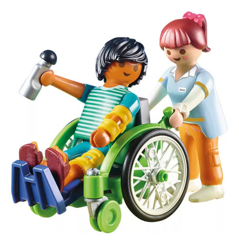 Playmobil City Life Patient In Wheelchair - 70193 3