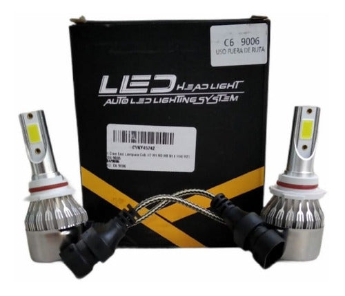 Kit Cree LED Bulb COB Lamp H7 H1 H3 H8 H11 H16 H27 9006 9005 0