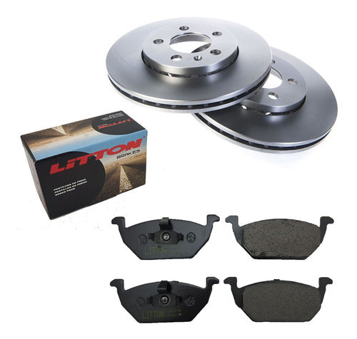 Kit Discos Y Pastillas Audi A3 1996-2003 1.6 Delantero Cuota 0