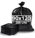 Sanimar Heavy-Duty Garbage Bags Black 90x120 cm - 200 Units 0