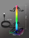 V VCOM RGB Gaming Headset Stand with 2 USB Ports and Color Lights 7