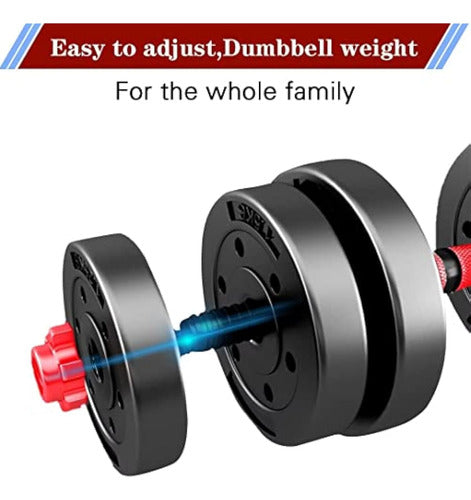 Bcbig Adjustable-dumbbells-sets, 20/30/40/60/80lbs 4