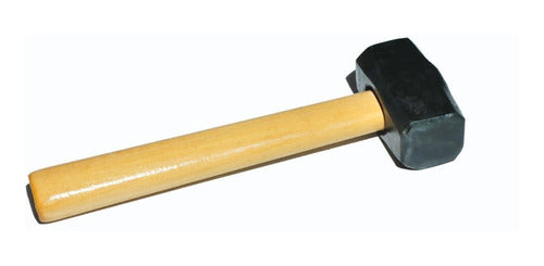 Forged Masonry Hammer 1.25 Kg Wooden Handle 0