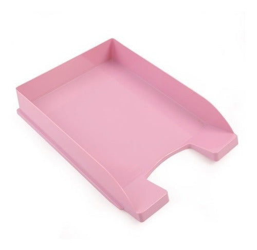 Liggo A4 Auto-Stackable Tray Pastel Color (x2 Units) 0