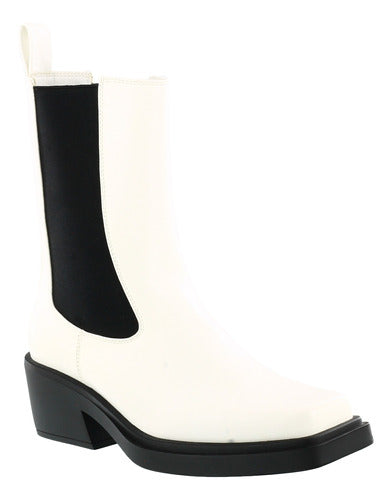 Miss Carol Roma Square Toe Boot with Elastic 0