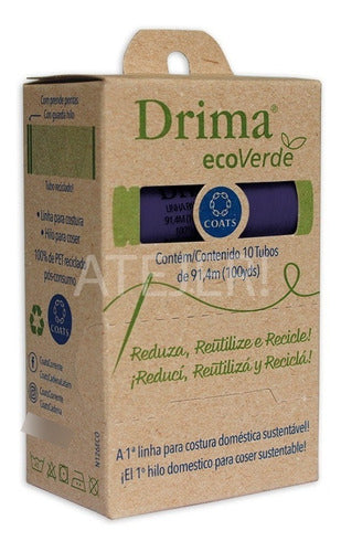 Drima Eco Verde 100% Recycled Eco-Friendly Thread by Color 45