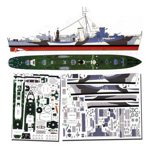 ORP Krakowiak 1.200 Papercraft 0