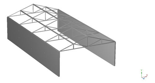 Cálculo Estructuras Metálicas - Nave Industrial - Tinglado 2