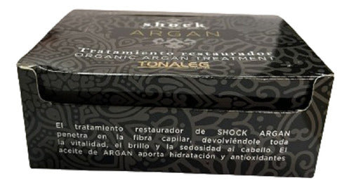 Ampollas De Pelo Shock Argan Tonaleg X 12u Restaurador 3