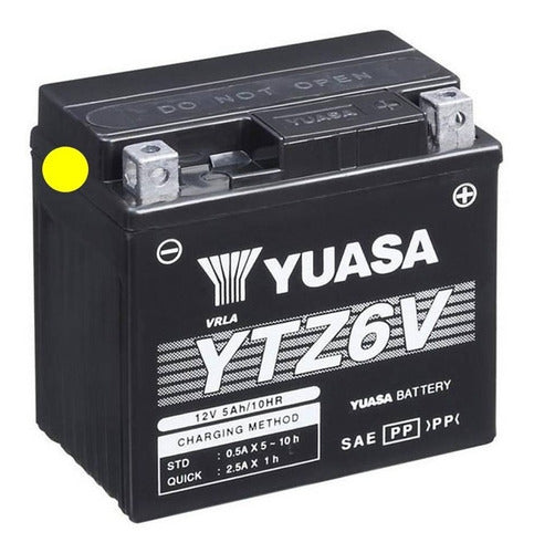 Yuasa YTX5L-BS YTZ6V Honda Biz 125 CG Titan XR 1