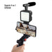 Netmak Streaming Blog Kit Tripod LED Light Microphone Vlog 1