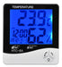 Monitor De Temperatura Ambiente, Suporte De Detector E Displ 3