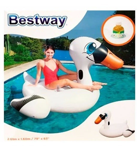 Giant Inflatable Unicorn Swan Duck Pool Float 3