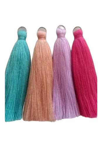 Tassels and Tassels for Keychains Set of 50 Units 7/8 cm 0