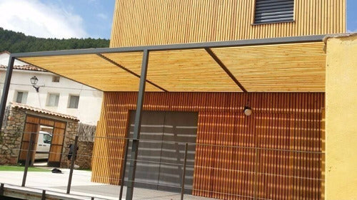 Construccion De Pergolas En Hierro Y Madera 1