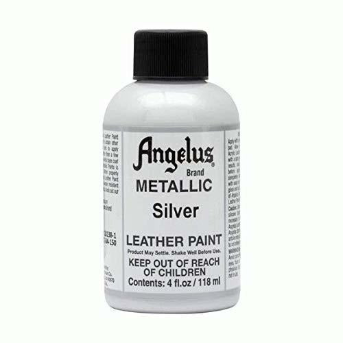 Angelus Pintura Acrilica Para Cuero Plata 118ml 0