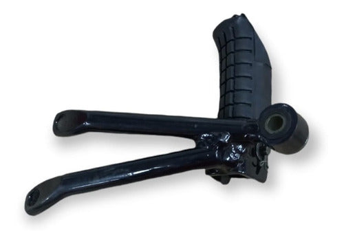 Black Rear Right Pedal Support Zanella Rx 150 Z6 0