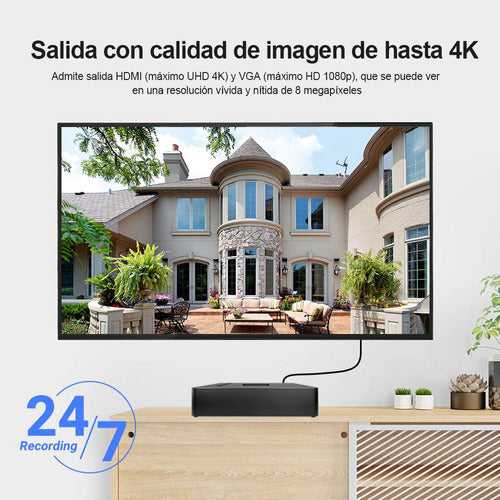 SriHome Nvr 4k 16 Channels Onvif H265 8 Megapixels App Cell 2