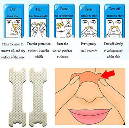 Anti-Snoring Nasal Strips x 50 Units Better Breathing 2