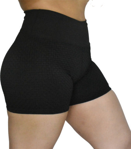 Maner Sport Short Lycra Panal Faja Modeladora 0