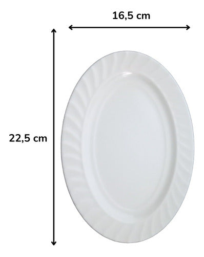 Galario Productos Oval Platter 22cm Event Serving Tray X12 1